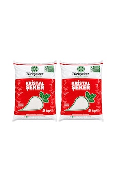 Türk Şeker Toz Şeker 5 Kg 2'li 2'li Set Türk Şeker Toz Şeker 5 Kg 2'li 2'li Set