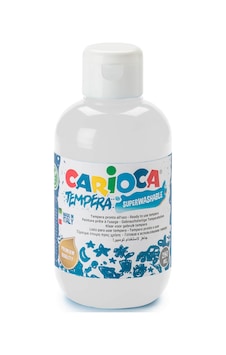 Carioca Tempera Boya (süper Yıkanabilir) 250ml - Beyaz Carioca Tempera Boya (süper Yıkanabilir) 250ml - Beyaz