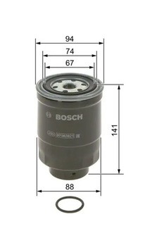 Bosch 09864b2019 Yakit Filtresi 164005m300 164005m310 16400v7200 Bosch 09864b2019 Yakit Filtresi 164005m300 164005m310 16400v7200