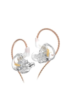 Kz Edx In-ear Monitor Kulak İçi Kulaklık Crystal-şeffaf Kz Edx In-ear Monitor Kulak İçi Kulaklık Crystal-şeffaf