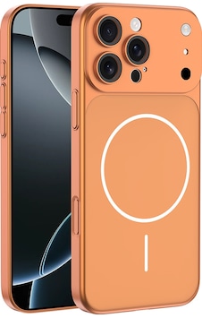 Zore İphone 14 Pro Kılıf Nvth M-safe Şarj Özellikli Kamera Korumalı Spark Kapak - Turuncu Zore İphone 14 Pro Kılıf Nvth M-safe Şarj Özellikli Kamera Korumalı Spark Kapak - Turuncu