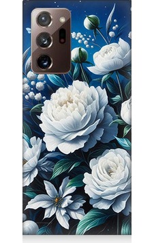Samsung Galaxy Note 20 Ultra Uyumlu Yıldız Gibi Açan Çiçekler Desenli Silikon Kılıf Çok Renkli Samsung Galaxy Note 20 Ultra Uyumlu Yıldız Gibi Açan Çiçekler Desenli Silikon Kılıf Çok Renkli