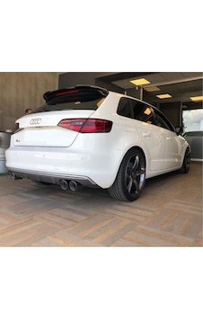 Audi A3 Hatchback Spoiler 2014-2018 Piano Black Drs 4X4 Tuning