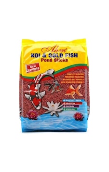 Ahm Koi Goldfish Colour Pond Sticks 1 Kg Balık Yemi Ahm Koi Goldfish Colour Pond Sticks 1 Kg Balık Yemi