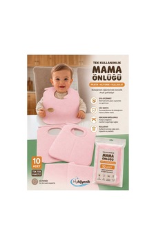 Bebek Mama Önlüğü Kullan At 20 Adet Pembe Bebek Mama Önlüğü Kullan At 20 Adet Pembe