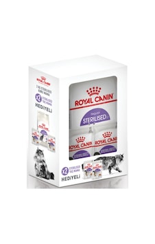 Royal Canin Sterilised Kısırlaştırılmış Yetişkin Kedi Maması 2kg + 2 Adet Yaş Mama Hediyeli Royal Canin Sterilised Kısırlaştırılmış Yetişkin Kedi Maması 2kg + 2 Adet Yaş Mama Hediyeli