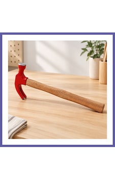 Bezos Çatal Çekiç 300 Gr Ahşap Saplı Nıda Bezos Çatal Çekiç 300 Gr Ahşap Saplı Nıda