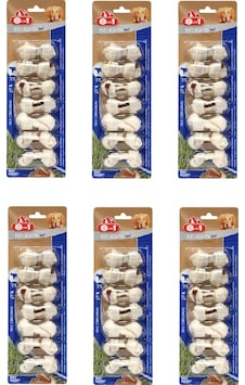 8in1 Delights Bones Biftekli Xs Köpek Ödül Kemiği 7 Li X 6 Adet 8in1 Delights Bones Biftekli Xs Köpek Ödül Kemiği 7 Li X 6 Adet