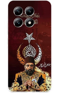 Xiaomi Mi 14t Pro Uyumlu Abdülhamid Han Baskılı Silikon Kılıf Renkli Xiaomi Mi 14t Pro Uyumlu Abdülhamid Han Baskılı Silikon Kılıf Renkli