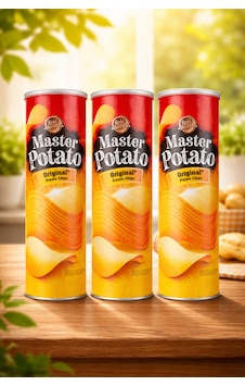 Master Patato Original Cips 160 Gr X 3 Adet Master Patato Original Cips 160 Gr X 3 Adet