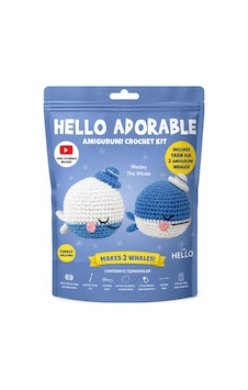 Hello Adorable Amigurumi Balina Yapım Kiti 2 Adet Bff Sevimli Balina, Türkçe Anlatımlı - Bgahob0000015 Hello Adorable Amigurumi Balina Yapım Kiti 2 Adet Bff Sevimli Balina, Türkçe Anlatımlı - Bgahob0000015