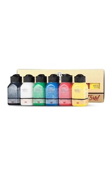 Artdeco Akrilik Boya Seti Canlı Renkler 75ml 6lı Artdeco Akrilik Boya Seti Canlı Renkler 75ml 6lı