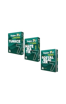 Örnek Akademi 7.sınıf Süper İkili Türkçe Sosyal Bilgiler Ve Matematik Seti 3 Kitap Örnek Akademi 7.sınıf Süper İkili Türkçe Sosyal Bilgiler Ve Matematik Seti 3 Kitap