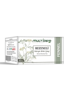 Multidem Rezene Karışık Bitki Çayı Bardak Poşet 20'li 2G*20