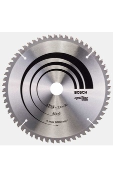 Bosch Daire Testere Bıçağı 254x30 Mm 60 Diş Bosch Daire Testere Bıçağı 254x30 Mm 60 Diş