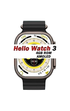Obrax Hello Watch 3 Amoled Akıllı Saat (İthalatçı Garantili) Obrax Hello Watch 3 Amoled Akıllı Saat (İthalatçı Garantili)