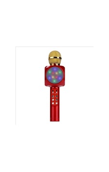 Karaoke Mikrofon Bluetooth Özellikli Çocuk Mikrofonu Karaoke Işıklı Mikrofon 1816 Kırmızı Kırmızı Karaoke Mikrofon Bluetooth Özellikli Çocuk Mikrofonu Karaoke Işıklı Mikrofon 1816 Kırmızı Kırmızı
