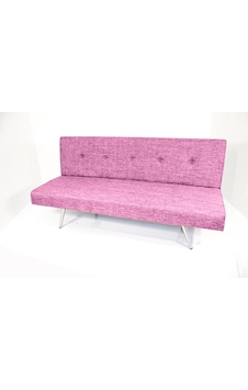 Best Yataklı Çelik İskelet Sünger Kanepe - Pembe Çok Renkli Best Yataklı Çelik İskelet Sünger Kanepe - Pembe Çok Renkli