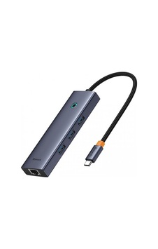 Baseus Hub 6w1 Ultrajoy 6 Port Usb-c 1 X Hdmı4k 30 Hz + 3 X Usb 3.0 + 1 X Pd + Rj45 Sku: Mır8690010081650 Baseus Hub 6w1 Ultrajoy 6 Port Usb-c 1 X Hdmı4k 30 Hz + 3 X Usb 3.0 + 1 X Pd + Rj45 Sku: Mır8690010081650