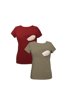 Luvmabelly Myra2502_2505 Emzirme Tshirt Seti Luvmabelly Myra2502_2505 Emzirme Tshirt Seti