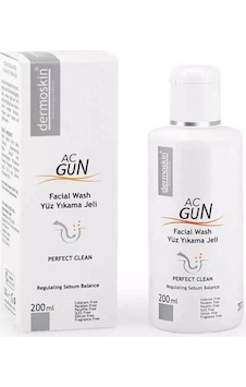 Dermoskin Acnegun Yüz Yıkama Jeli 200 ML Dermoskin Acnegun Yüz Yıkama Jeli 200 ML