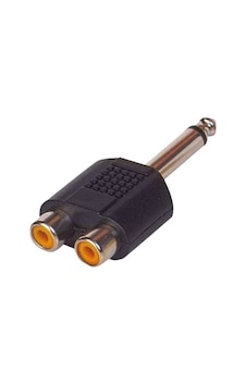 Ayt 6.3 Mm Mono Erkek 2 Rcd Dişi Jack 6.3 Mm Kalın Mikrofon Girişini Renkli Rca Çıkışına Çevirici Dönüştürücü Ayt 6.3 Mm Mono Erkek 2 Rcd Dişi Jack 6.3 Mm Kalın Mikrofon Girişini Renkli Rca Çıkışına Çevirici Dönüştürücü