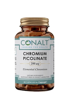 Conalt Chromium Picolinate 200 Mcg Takviye Edici Gıda 60 Kapsül Conalt Chromium Picolinate 200 Mcg Takviye Edici Gıda 60 Kapsül