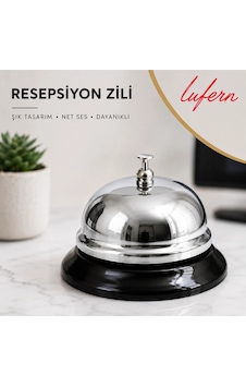 Özel Tasarım Gümüş Metal Resepsiyon Zili Masa Üstü Çağrı Otel Kafe Restoran Servis Net Sesli Danışma Özel Tasarım Gümüş Metal Resepsiyon Zili Masa Üstü Çağrı Otel Kafe Restoran Servis Net Sesli Danışma