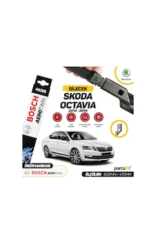 Skoda Octavia Bosch Aerotwin A620S Silecek Seti 2013-2019 Skoda Octavia Bosch Aerotwin A620S Silecek Seti 2013-2019