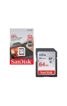 Sandisk Ultra Sdxc 64Gb Sd Kart 80Mbs Sandisk Ultra Sdxc 64Gb Sd Kart 80Mbs
