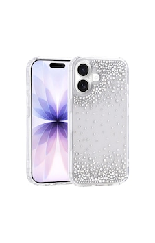 Teleplus iPhone Uyumlu 17 Kılıf Darbe Korumalı Pera Damla Taşlı Silikon Teleplus iPhone Uyumlu 17 Kılıf Darbe Korumalı Pera Damla Taşlı Silikon