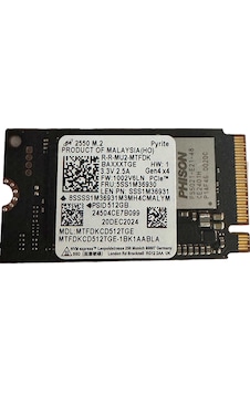 Micron 2550 512gb 5000/4000mb/s Gen4x4 M.2 22x42 Ssd Diğer