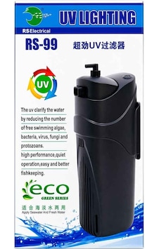 Rs 99 Uv'li Akvaryum İç Filtre 800 L/h 8 W Rs 99 Uv'li Akvaryum İç Filtre 800 L/h 8 W
