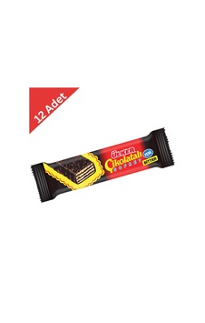 Ülker Bitter Çikolatalı Gofret 36 Gr X 12 Adet Ülker Bitter Çikolatalı Gofret 36 Gr X 12 Adet