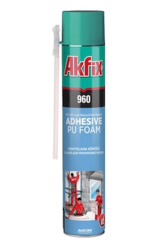Akfix 960 Mantolama Pu Köpüğü 800Ml Akfix 960 Mantolama Pu Köpüğü 800Ml