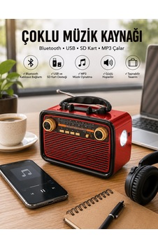 Nostaljik Radyo Bluetooth Bağlantılı Müzik Kutusu Ahşap - Htctduucznostaljikr1-1 Nostaljik Radyo Bluetooth Bağlantılı Müzik Kutusu Ahşap - Htctduucznostaljikr1-1