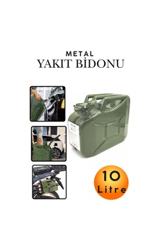 10 Litre Metal Benzin Bidonu Dayanıklı Akaryakıt Mazot Yakıt Taşıma Doldurma Ve Depolama Bidonu Paslanmaz Çelik Statik Boyalı Emniyet Kilitli Metal Kombi Bidon Nato Tipi Metal Askeri Benzin Bidonu 10 Litre Metal Benzin Bidonu Dayanıklı Akaryakıt Mazot Yakıt Taşıma Doldurma Ve Depolama Bidonu Paslanmaz Çelik Statik Boyalı Emniyet Kilitli Metal Kombi Bidon Nato Tipi Metal Askeri Benzin Bidonu
