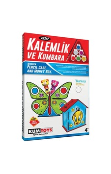 5304 Ahşap Kalemlik Ve Kumbara Seti Diğer
