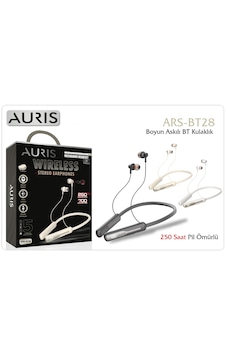 Auris Bt28 250 Saat Lcd Boyun Askılı Bluetooth Kulaklık