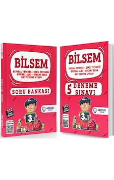 Ardışık Yayınları 3 . Sınıf Bilsem Soru Bankası Ve Deneme Seti 2 Kitap Ardışık Yayınları 3 . Sınıf Bilsem Soru Bankası Ve Deneme Seti 2 Kitap