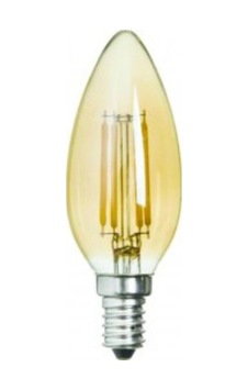Kes601 Led Flamanlı Buji Ampul 4w/2700k-günışığı