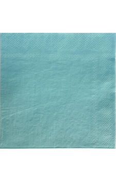 Servis Peçete Mavi 33x33 Cm - 20 Adet Servis Peçete Mavi 33x33 Cm - 20 Adet
