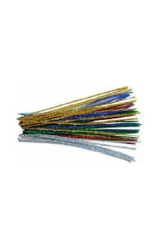 Ponart Glitter Şönil Metalik - Pipo Temizleyici 30 Cm. 50 Adet Ponart Glitter Şönil Metalik - Pipo Temizleyici 30 Cm. 50 Adet