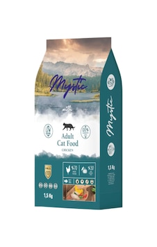 Mystic Tavuklu Az Tahıllı Yetişkin Kedi Maması 1500 G Mystic Tavuklu Az Tahıllı Yetişkin Kedi Maması 1500 G