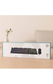 Kablolu Rgb Oyuncu Klavye Ve Mouse Seti - Siyah Diğer Kablolu Rgb Oyuncu Klavye Ve Mouse Seti - Siyah Diğer