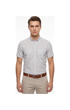 Mösyö Erkek Çift Cepli % 100 Cotton Kısa Kol Gömlek Bgl-st05647 Bej Mösyö Erkek Çift Cepli % 100 Cotton Kısa Kol Gömlek Bgl-st05647 Bej