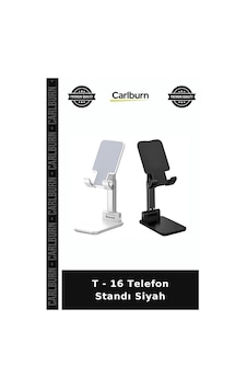 Özel Üretim Masaüstü Ofis Aksesuarı Stand T - 16 Telefon Standı - Siyah Özel Üretim Masaüstü Ofis Aksesuarı Stand T - 16 Telefon Standı - Siyah