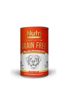 Nutri Canine Tahılsız Somonlu Ördekli Köpek Konservesi 400 Gr Nutri Canine Tahılsız Somonlu Ördekli Köpek Konservesi 400 Gr