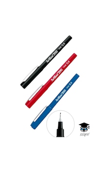 Artline 200n 0.4 Mm İnce Uç Fineliner Kalem Seti 3 'lü Siyah Mavi Kırmızı Çok Renkli Artline 200n 0.4 Mm İnce Uç Fineliner Kalem Seti 3 'lü Siyah Mavi Kırmızı Çok Renkli