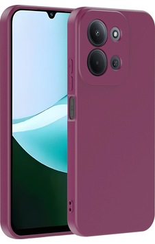 Xiaomi Redmi 15c Kılıf Zore Mara Lansman Kapak Koyu Mor